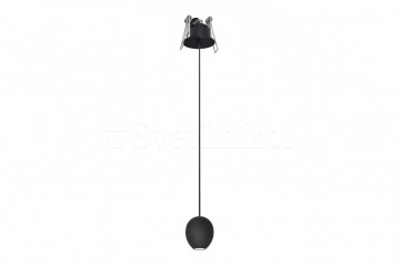 Врезной светильник подвесной OVUM 1 LED BK Azzardo AZ3096