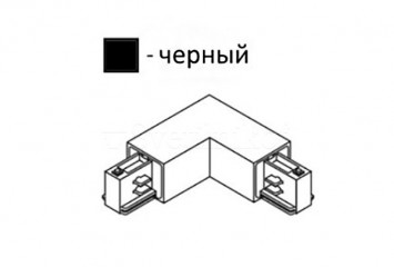 Коннектор LIGHT HOUSE 45° BK Imperium Light 03005.05.05