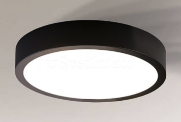 Плафон NOMI LED 4000K IP44 32 BK Shilo 8593
