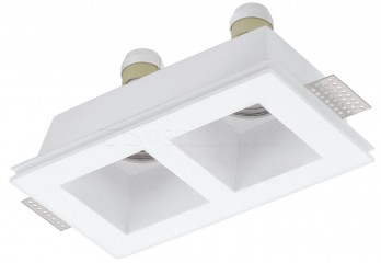 Гіпсовий світильник TIBERIO GU10 SQ-2 Eglo 62356