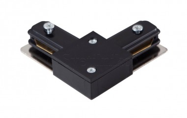 Угловой соеденитель трека TRACK 1LINE L CONNECTOR BK Azzardo AZ4739