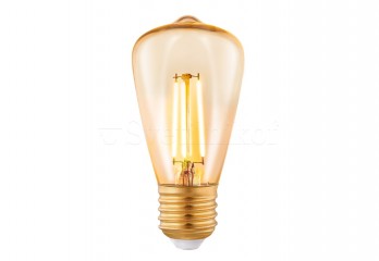 Лампа Е-27-LED-ST48 4W AMBER 2200K Eglo 11553