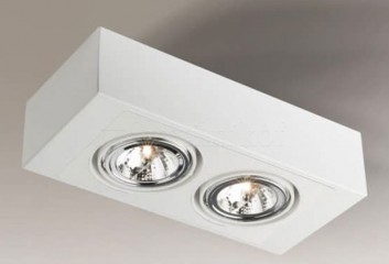 Точечный светильник UTO H 2 G53 WH Shilo 7108