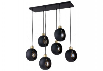 Подвесная люстра CYKLOP 6 BK TK-Lighting 2756
