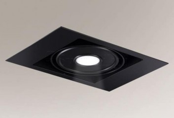 Точечный светильник MUKO IL 1 LED 4000K 25cm BK Shilo 8472