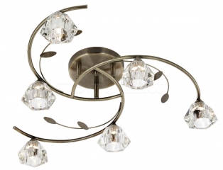 Потолочная люстра Searchlight Sierra 2636-6AB