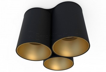 Точковий світильник EYE TONE 3 BK/GO Nowodvorski 8092