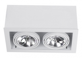 Точечный светильник Nowodvorski BOX white 2L 6456