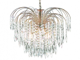 Декоративная люстра Searchlight Waterfall 5175-5