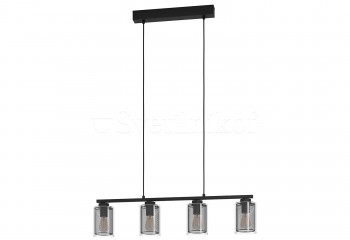 Підвісна люстра ZOCABON 4 BK Eglo 99707