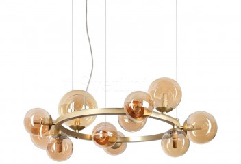 Підвісна люстра PERLAGE 11 BS/AM Ideal Lux 322773