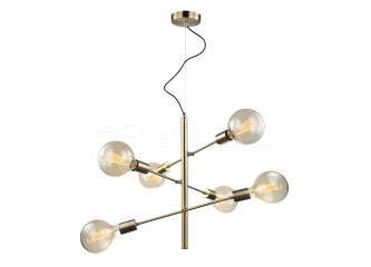 Підвісна люстра Italux Madalyn MDM3582/6 AB