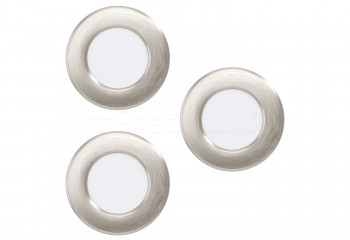 Точечный светильник FUEVA 5 d8,6 3-set LED WW NI Eglo 99141