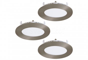 Точковий світильник FUEVA 3 LED NI 3-set Eglo 75425