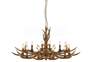Подвесная люстра Stag 12 Searchlight 6416-12BR