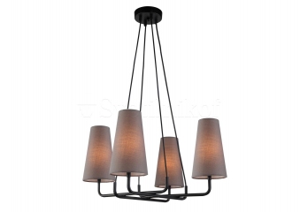 Подвесная люстра Italux Primo MDM-3542/4 BK+DRG