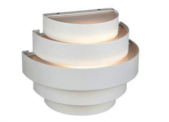 Настінний світильник вуличний MARKSLOJD ETAGE White 105829