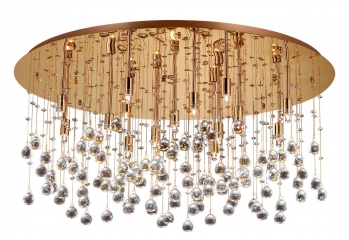 Потолочная люстра MOONLIGHT PL15 ORO Ideal Lux 082790
