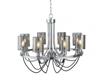 Подвесная люстра Searchlight Catalina 9048-8CC