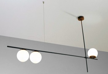 Підвісна люстра Jenny 3 BK/WH Imperium Light 387390.05.01