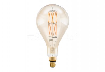 Лампа E27-LED PS160 8W AMBER 2100K Eglo 11686