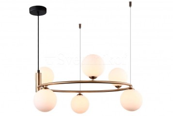 Подвесная люстра AMILY Italux MDM-3974/6 BRO