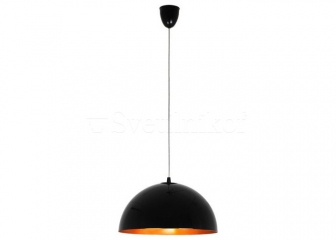 Підвісний світильник Nowodvorski HEMISPHERE black/gold S 4840