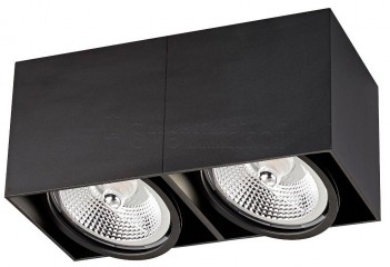 Точковий світильник BOX 2 BK ZumaLine ACGU10-117-N