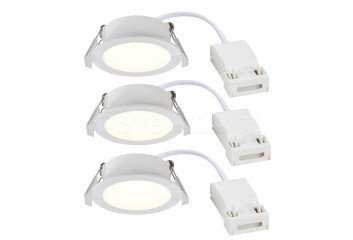Точковий світильник для ванної OLEA LED WH 3-set Nordlux 2510400101