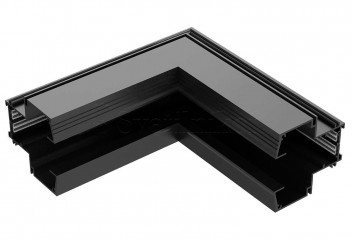 Угловой соединитель врезной ARCA V/H BK Ideal Lux 283173