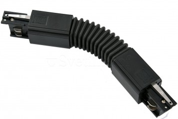 Коннектор гибкий TRACK 3 LINE FLEX BK Azzardo AZ4282