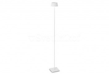 Торшер вуличний акумуляторний PURE LED WH Ideal Lux 311708