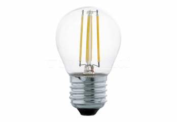 Лампа Eglo LM-E27-LED G45 4W 2700K CL 11762