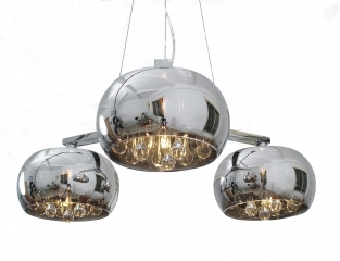Подвесная люстра ZumaLine CRYSTAL P0076-03R