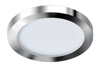 Плафон для ванної кімнати Slim 9 R 4000K (chrome) Azzardo AZ2862