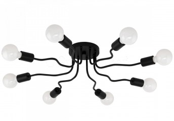 Стельова люстра ORAZIO 8 BK Eglo 97984