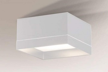 Плафон TOSA LED 3000K IP44 WH Shilo 7733