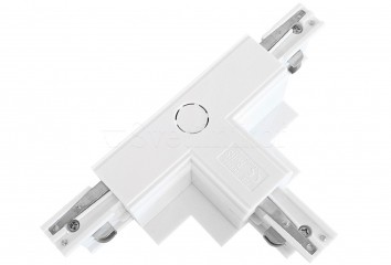 Коннектор TRACK T 3-LINE LEFT WH Azzardo AZ5439