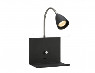 Настенный светильник Markslojd LOGI Black 107141