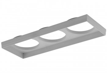 Оправа для врезного светильника FERRONEGO 3 SQ SI Eglo 60921