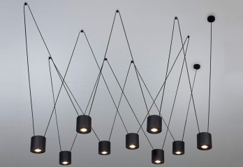 Подвесной светильник TOKYO BIG 9 BK Imperium Light 3749100.05.05