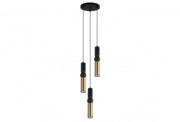 Підвісна люстра ISIDORA Italux PND-14290-3-BK-BRO