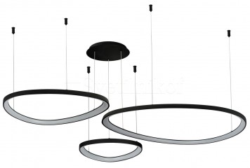 Подвесная люстра AMANDA LED DIM 170W BK Azzardo AZ5774