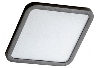 Плафон для ванної кімнати Slim 15 S 4000K (black) Azzardo AZ4377