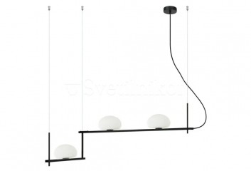 Подвесная люстра KERNIO 3 Italux PND-357783-BK+W