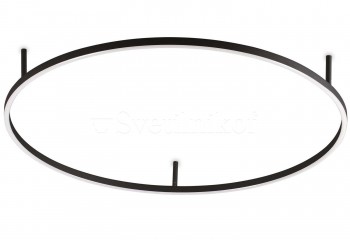 Світлодіодна люстра стельова ORACLE SLIM 90cm BK Ideal Lux 266022