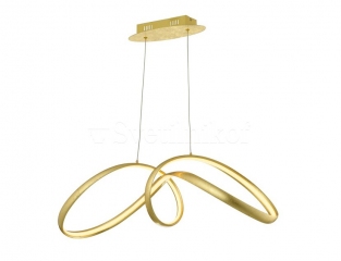 Світлодіодна люстра ZumaLine FERRO MP82016-1D gold