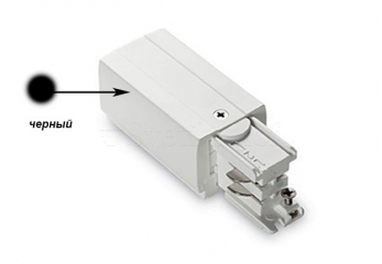 Коннектор LINK TRIMLESS MAINS LEFT BLACK Ideal Lux 169576