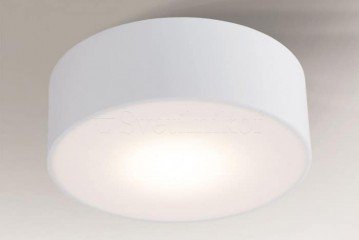 Плафон уличный ZAMA GX53 R WH Shilo 7734