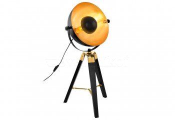 Настільна лампа COVALEDA PRO BK/GO Eglo 64962